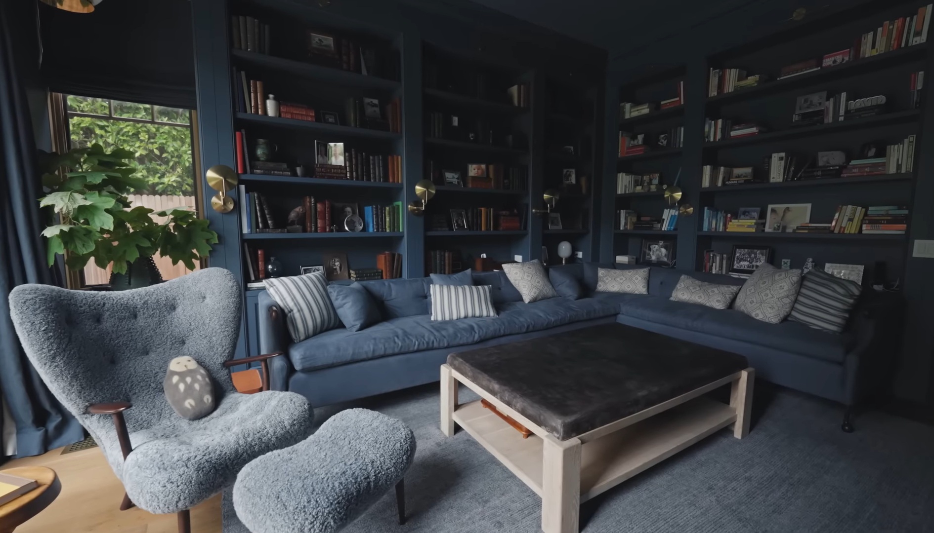 Perpustakaan. Foto: Dok. YouTube Archdigest