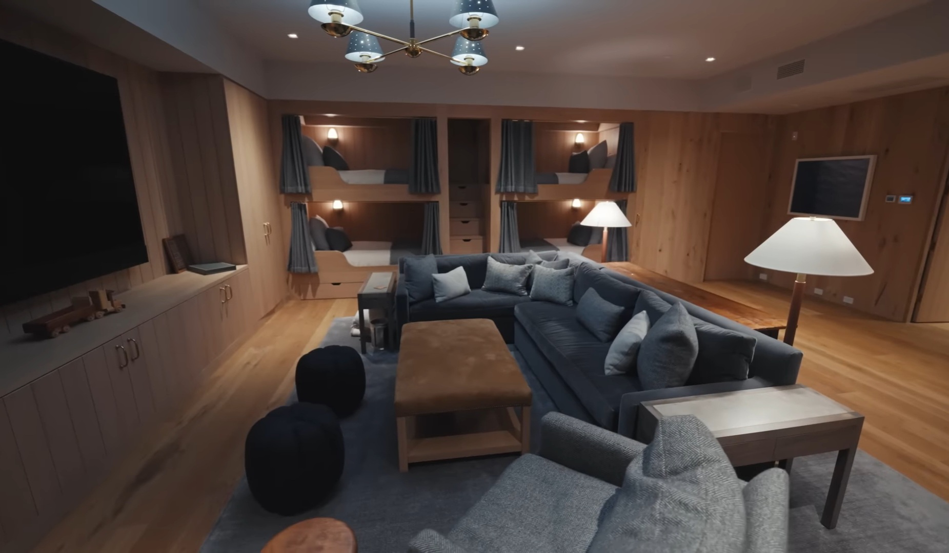 Slumber party room. Foto: Dok. YouTube Archdigest