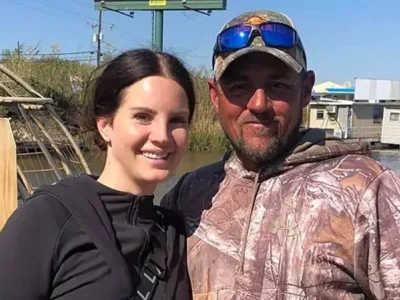Lana Del Rey dan Jeremy Dufrene. Foto: Dok. X @PopCrave