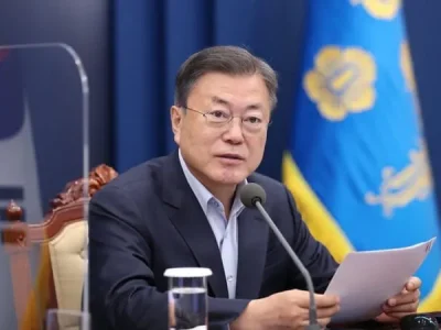 Mantan Presiden Korea Selatan, Moon Jae In. Foto: Dok. Yonhap News