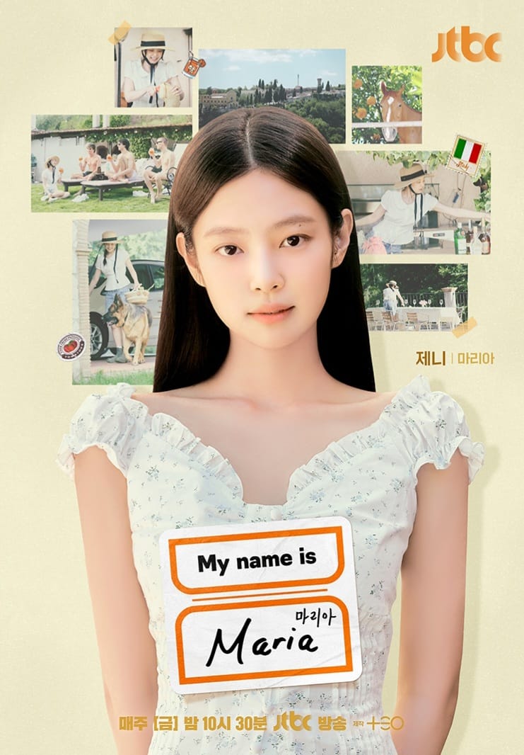 Jennie sebagai Maria. Foto: Dok. Instagram @jtbc.insta