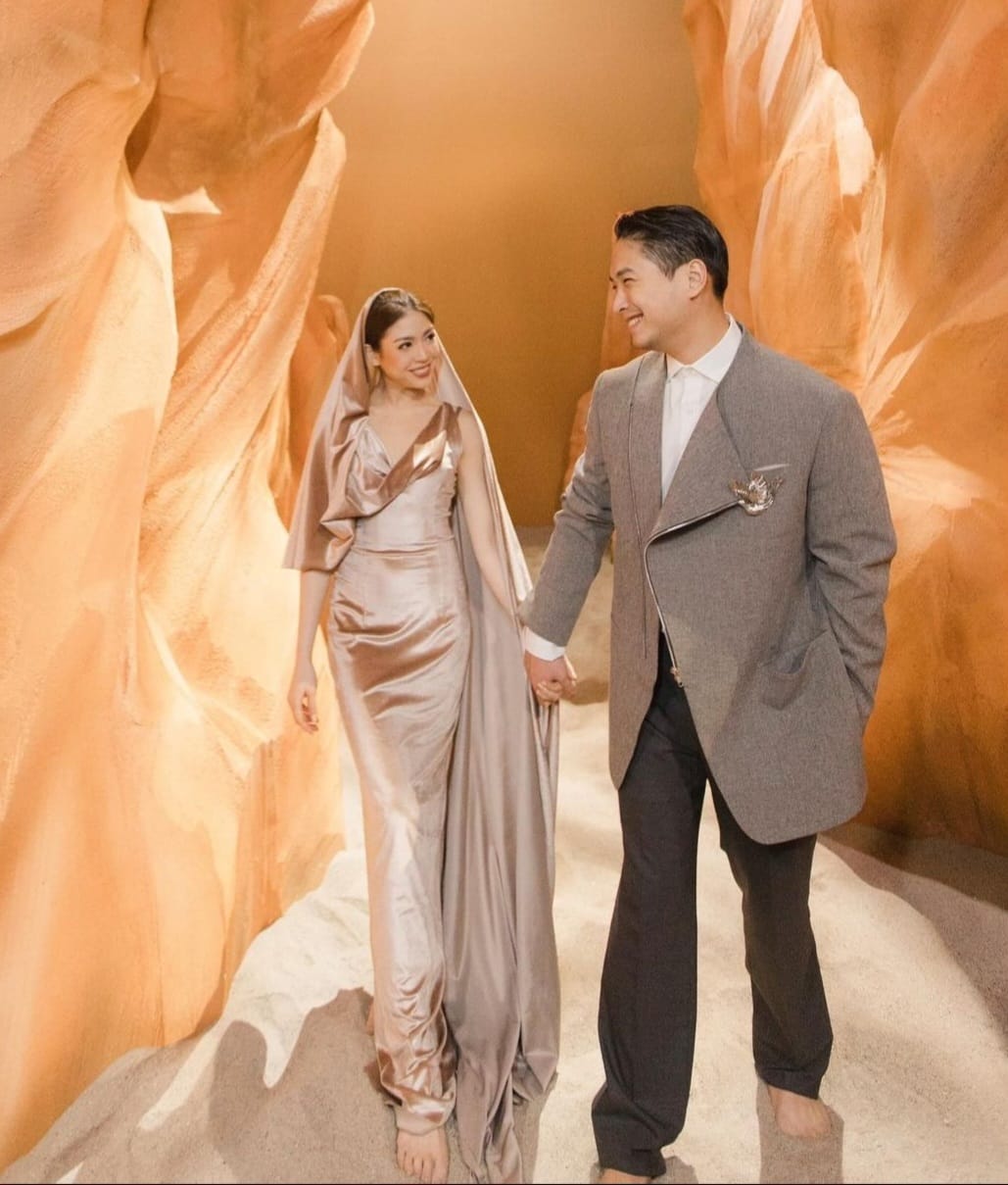 Prewedding bertema film 'Dune'. Foto: Dok. Instagram @clarissatanoe