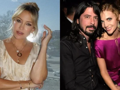 Kate Hudson beri dukungan pada Jordyn Blum, istri Dave Grohl. Foto: Dok. Kolase Kevin Mazur/wireimage via People, Instagram @katehudson