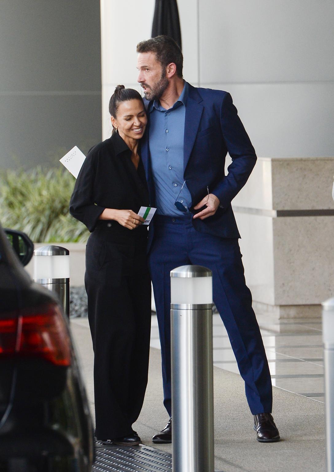 Ben Affleck bersama Luciana Damon. Foto: Dok. TheImageDirect