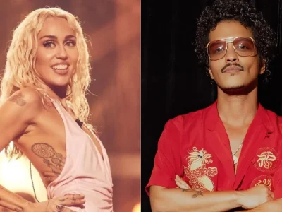 Miley Cyrus dituding plagiat lagu Bruno Mars. Foto: Dok. Kolase Instagram @mileycyrus, @brunomars