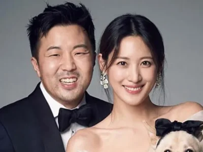 Claudia Kim dan Matthew Shampine. Foto: Dok. Nonhyeon Ilbo