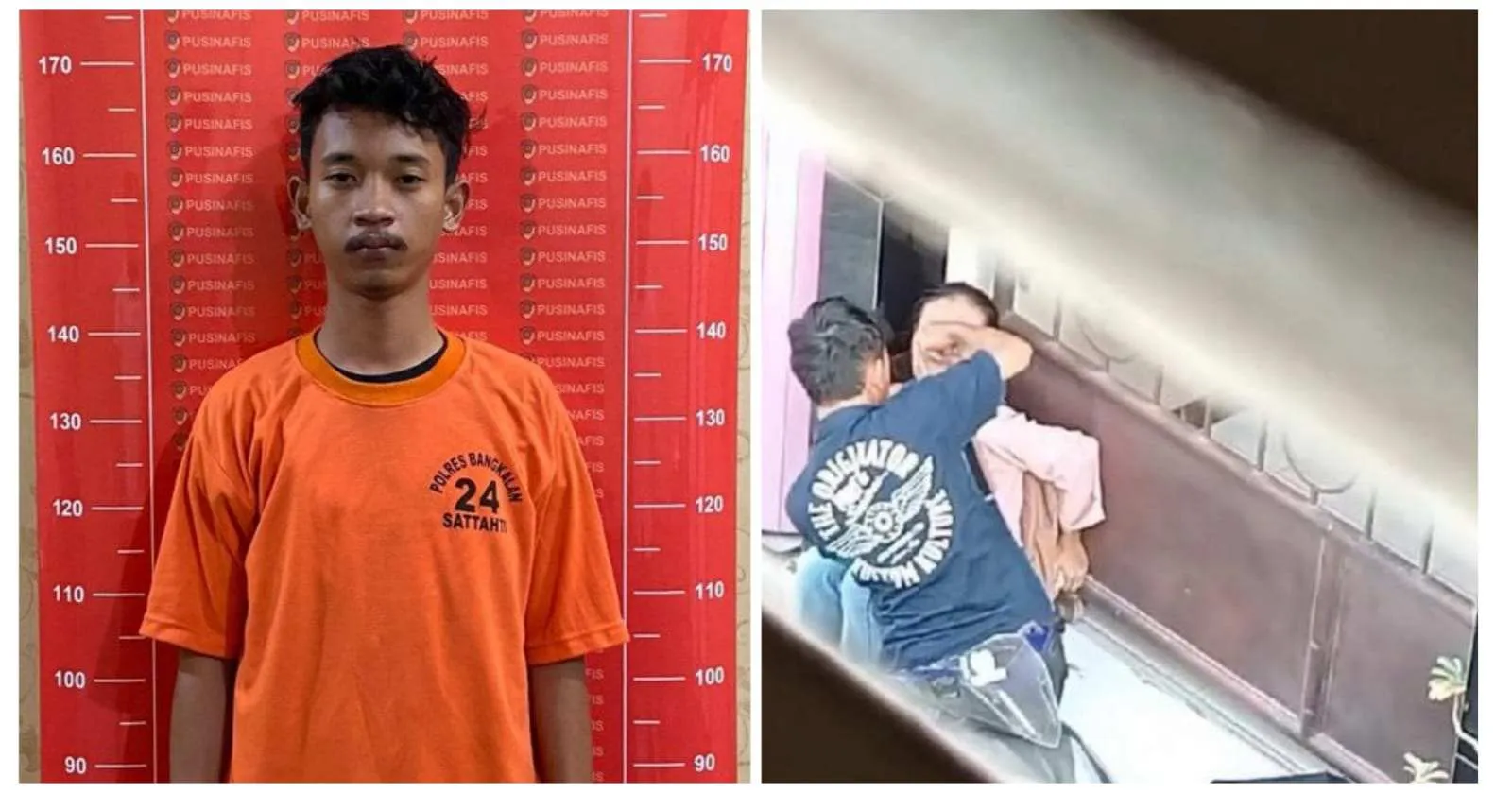 Tampang Terduga Pelaku Penganiayaan Mahasiswi Trunojoyo Madura