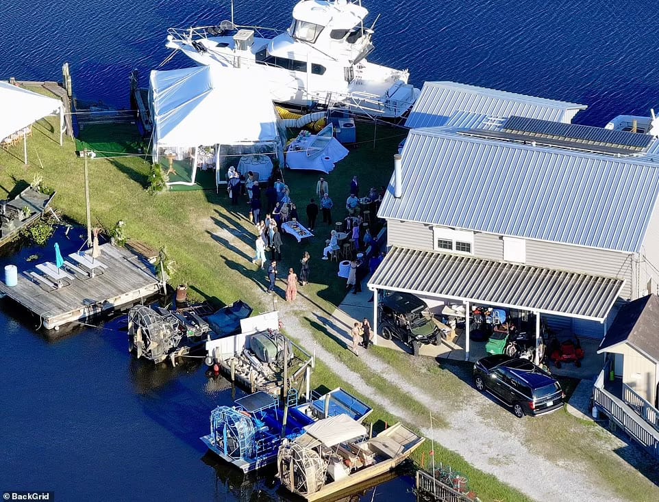 Lokasi pernikahan Lana Del Rey. Foto: Dok. Daily Mail
