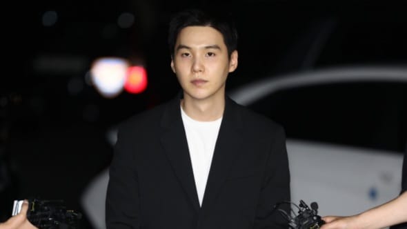 Suga BTS dijatuhi hukuman denda karena mabuk saat berkendara. Foto: Dok. Yonhap