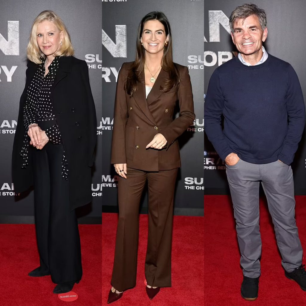 Dari kiri, Diana Sawyer, Kaitlan Collins, George Sthepanopoulos (Foto: Getty Images)