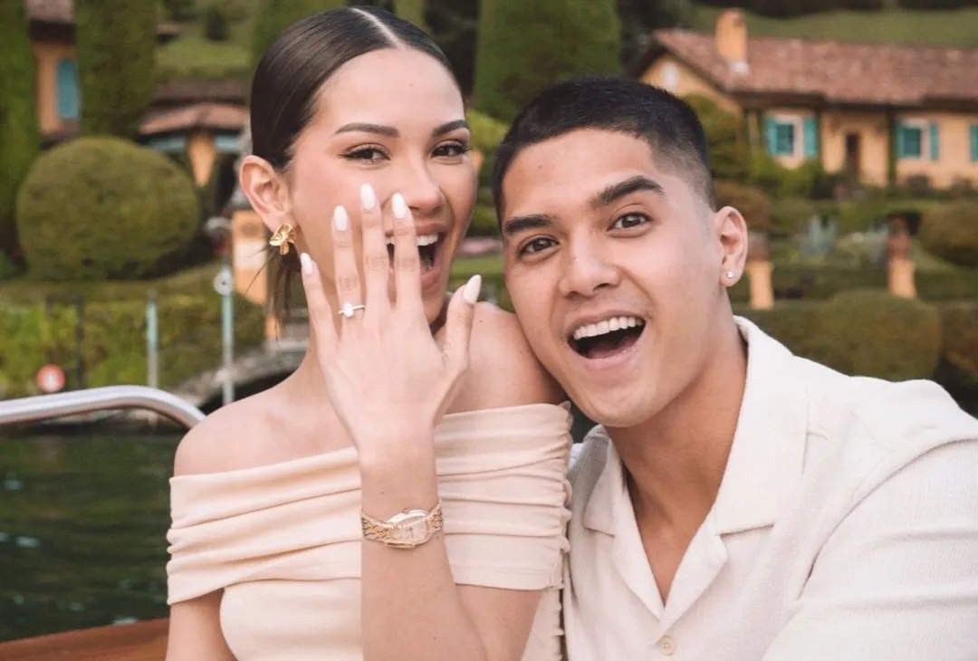 Romantis! Al Ghazali Resmi Lamar Alyssa Daguise di Italia