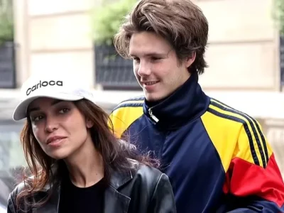 Cruz Beckham dan pacar barunya, Jackie Apostel (Foto: GC Images)