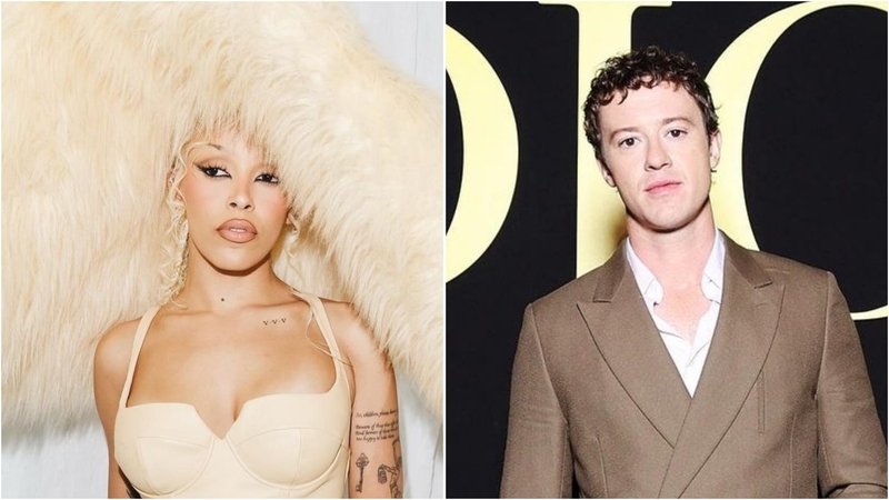 Doja Cat dan Joseph Quinn (Foto: Instagram/dojacat, josephquinn)