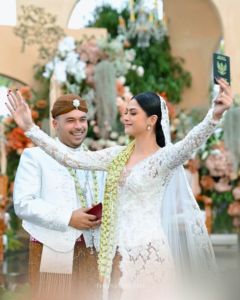 Momen akad nikah Hana Saraswati dan Justin Harijawan (Foto: Instagram/hanahaho)