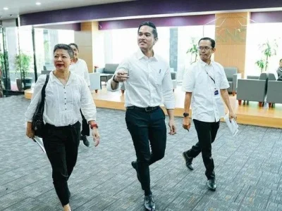 Kaesang Pangarep, datang ke Gedung ACLC KPK, Jakarta, Selasa (17/9). Foto : Dok. PSI