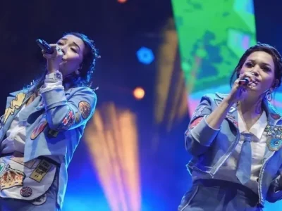 Maia Estianty dan Mey Chan pada Pestapora 2024 (Foto: Instagram/maiaestiantyreal)