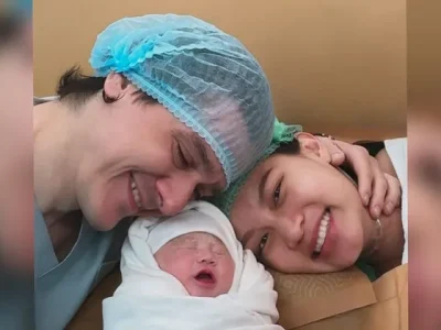 Patricia Gouw dan keluarga kecilnya (Foto: Instagram/patriciagouw)