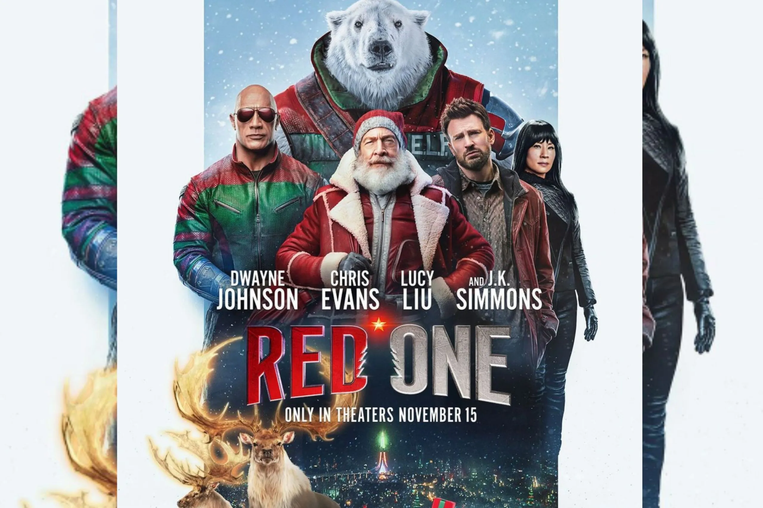 Duet The Rock-Chris Evans dalam Misi Penyelamatan di Film ‘Red One’