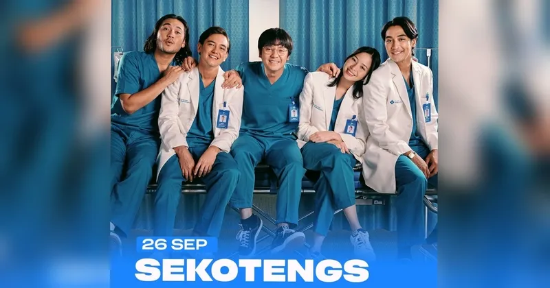 Serial Terbaru ‘Sekotengs’, Lika-liku Kehidupan 4 Dokter Koas Ganteng