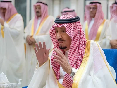 Raja Salman terkena radang paru-paru. (Foto: Dok. Net)