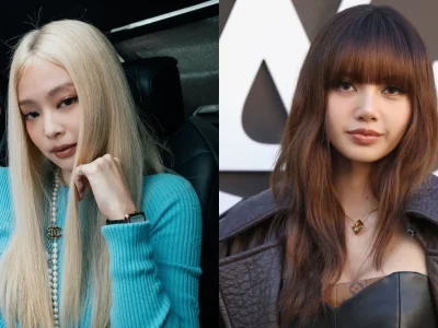 Jennie dan Lisa BLACKPINK hadiri Paris Fashion Week 2024. Foto: Dok. Kolase X @oddatelier, @jenniesrenes