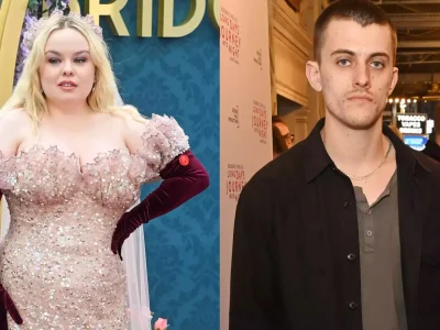Nicola Coughlan pacaran dengan Jake Dunn. Foto: Dok. Kolase Getty via People