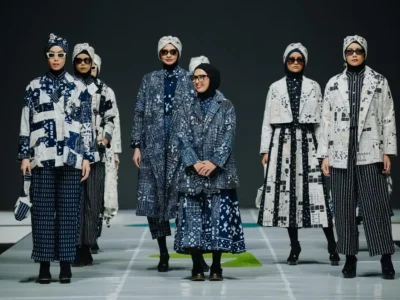 Anggun dan Bergaya, Busana dari Bahan Perca Sisa Produksi. (Foto: Dok. JMFW 2024)