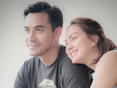 Potret Darius Sinathrya dan Donna Agnesia. Foto : Instagram/darius_sinathrya