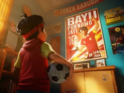 Film 'Garuda di Dadaku' versi animasi. (Foto: Dok. BASE Entertainment)