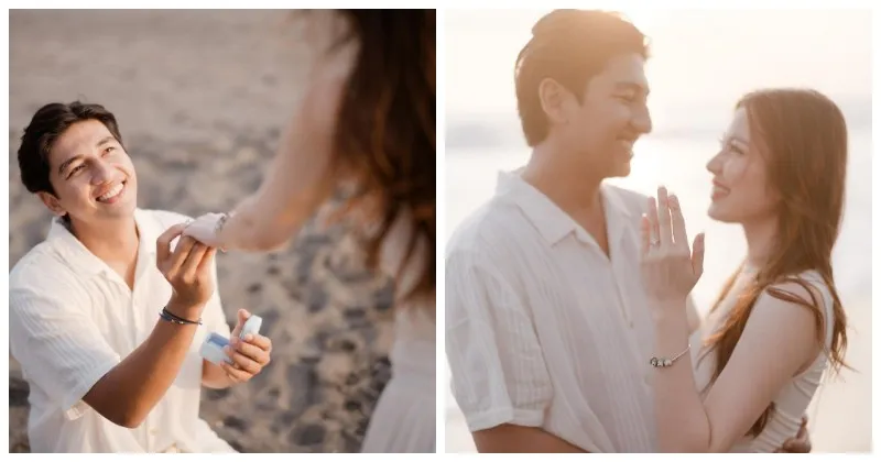 Potret Romantis Aktor Harris Vriza Lamar Kekasih di Pantai