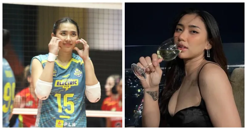 Pesona Atlet Voli Yolla Yuliana di Dalam dan Luar Lapangan