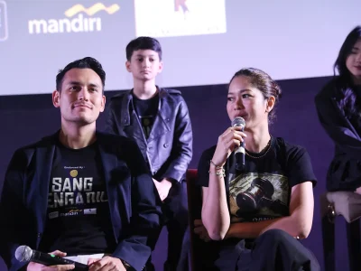 Prisia Nasution dan Arifin Putra membintangi film 'Sang Pengadil'. (Foto: Reza/Nyata)