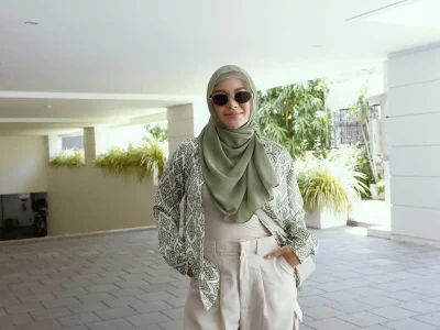 Potret Aurel Hermansyah terlihat lebih langsing. Foto : Instagram/aurelie.hermansyah