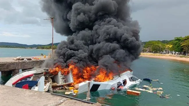 Speedboat Terbakar, Cagub Maluku Utara Benny Laos Jadi Korban