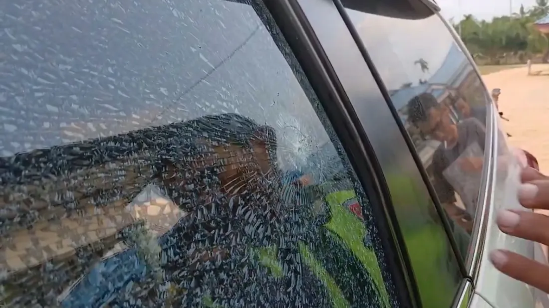 Mobil Tumpangan Guru Honorer Supriyani Ditembak Orang Tak Dikenal