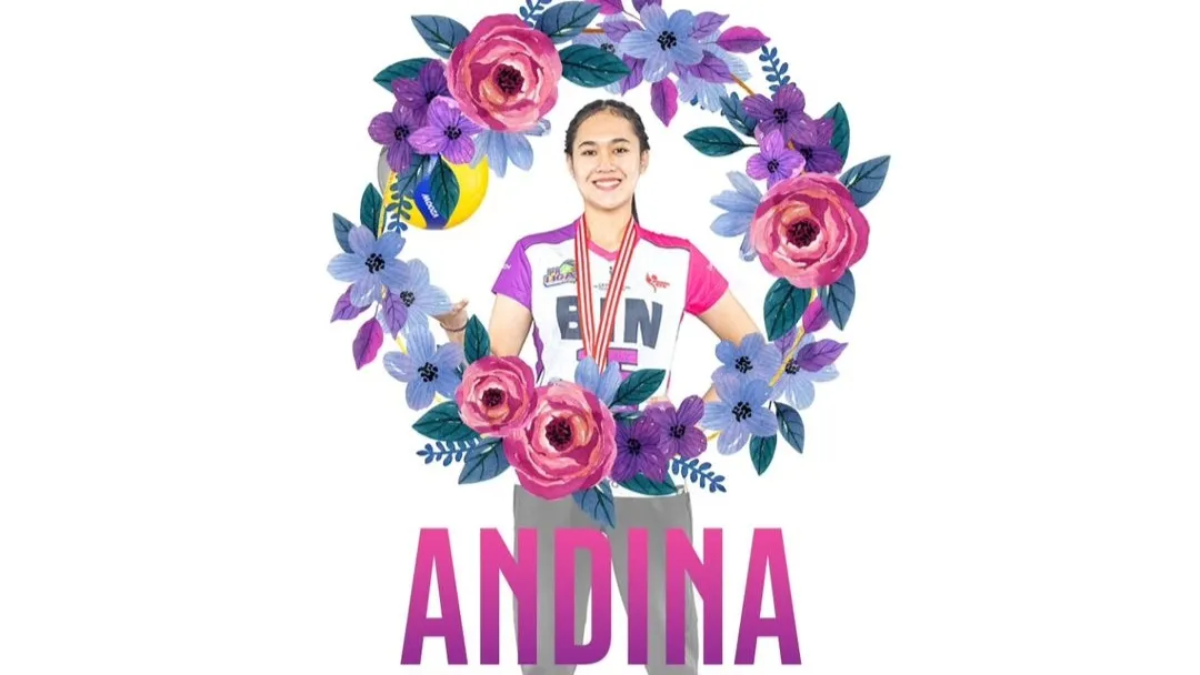 Potret Kenangan Andina Julia Maharani, Atlet Voli yang Meninggal di Usia Muda