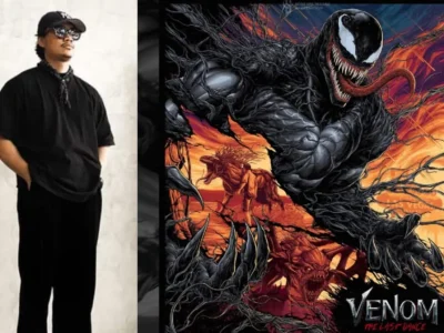 Ilustrator Surakarta, Sony Wicaksana dan karya ilustrasi 'Venom: The Last Dance' (Foto: Instagram/sonywicaksana)