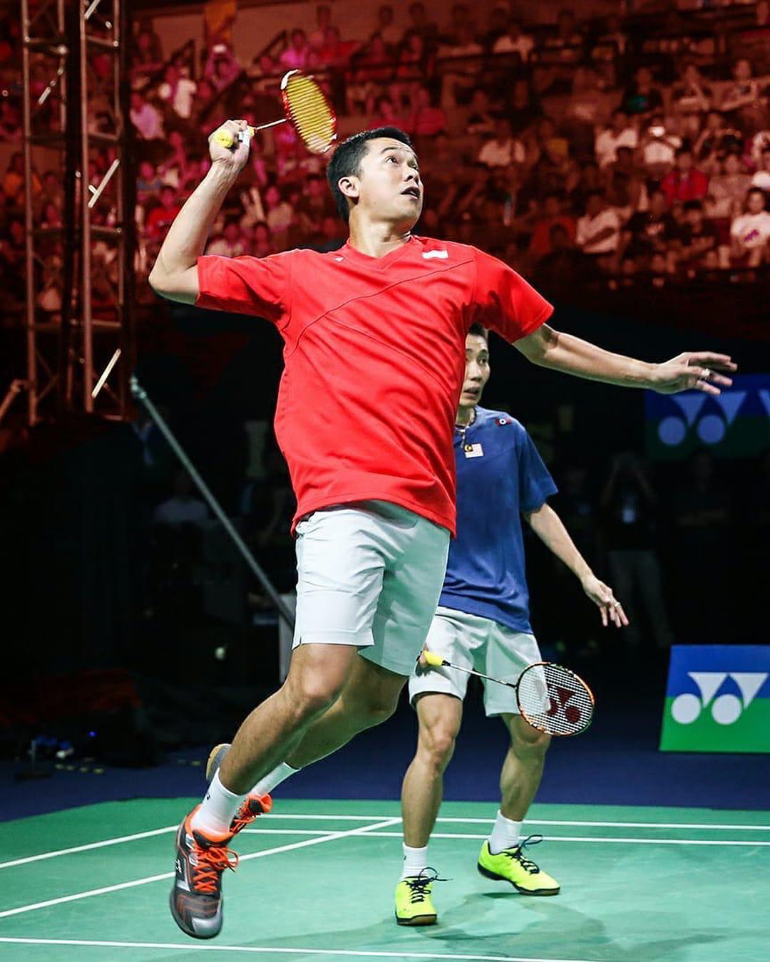 Potret Taufik Hidayat sebelum menggantungkan raket. (Foto: Dok. Net)