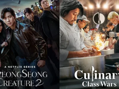 Poster Gyeongseong Creature 2 dan Culinary Class Wars. Foto: Dok. Netflix