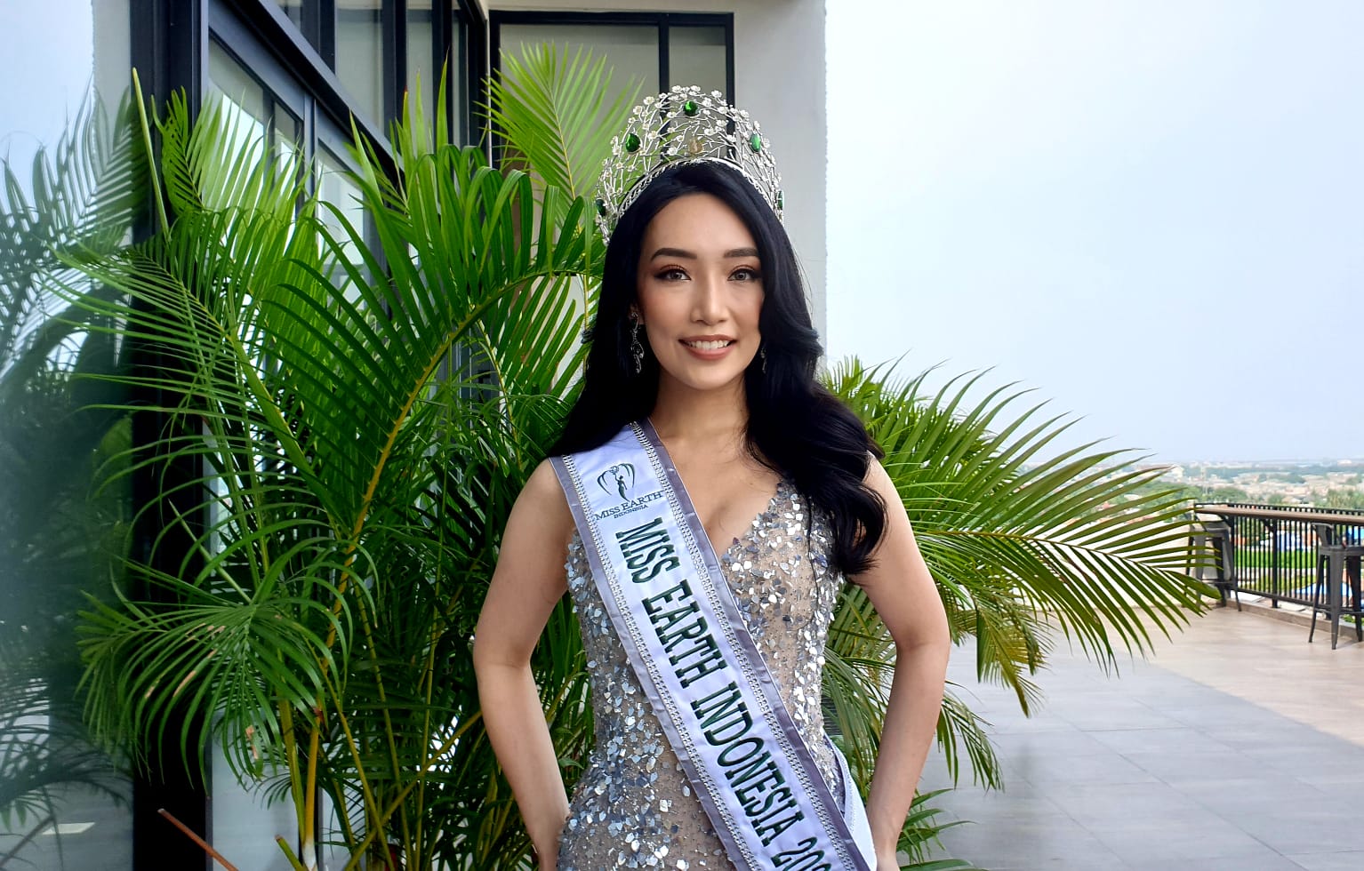 Miss Earth Indonesia 2024 Jennifer Calista. (Foto: Agnes/Nyata)