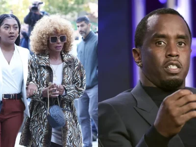 Keluarga Sean Diddy Combs hadir di sidang praperadilan. Foto: Dok. Kolase Brigitte Stelzer/Page Six, Richard Shotwell/AP News