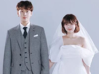 Hyuna dan Jong Junhyung resmi menikah. Foto: Dok. Instagram @hyunah_aa