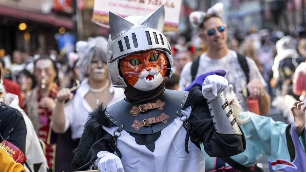 Pakai Kostum Kucing, Keseruan Warga Jepang Rayakan Festival Bakeneko