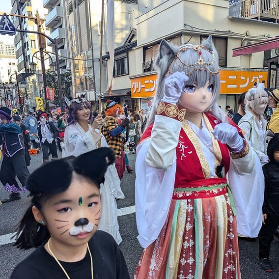 Diramaikan oleh penduduk lokal dan turis. Foto: Dok. Shinya Yamada/Ninja Kotan