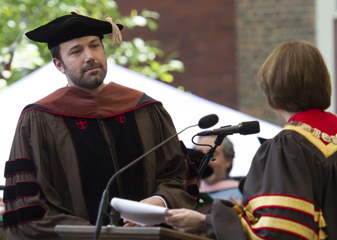 Ben Affleck. Foto: Dok. Brown University