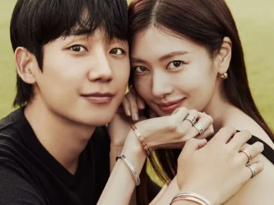 Hasil pemotretan Jung Hae In dan Jung So Min di Bali. Foto: Dok. Instagram @harpersbazaarkorea