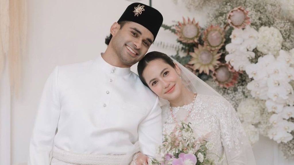Pevita Pearce resmi menikah dengan Mirzan Meer. Foto: Dok., Instagram @pevpearce