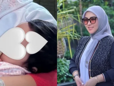 Syahrini membagikan potret terbaru anak pertamanya dengan Reino Barack. Foto: Dok. Instagram @princessyahrini