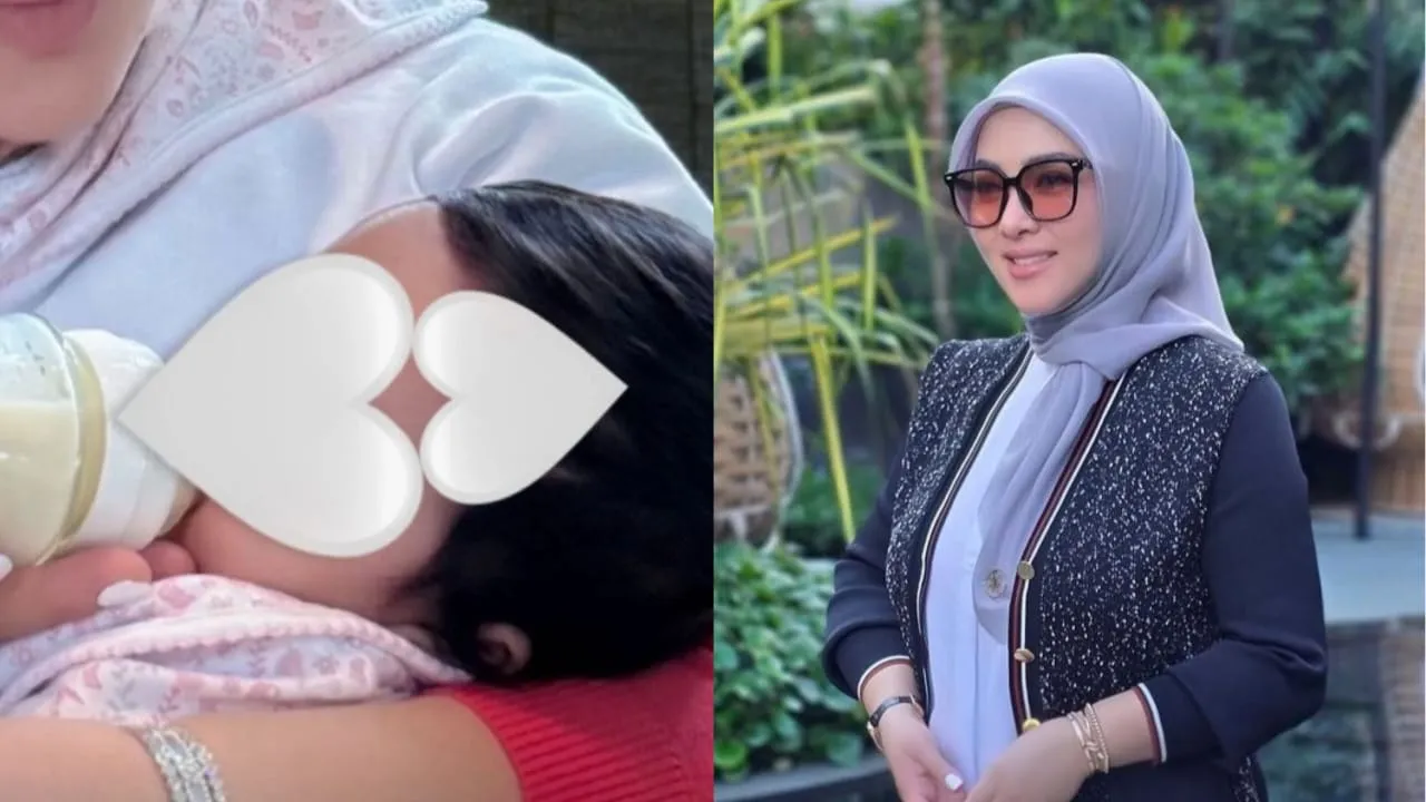 Syahrini Pamer Perkembangan Anak, Rambut Tebal Jadi Sorotan
