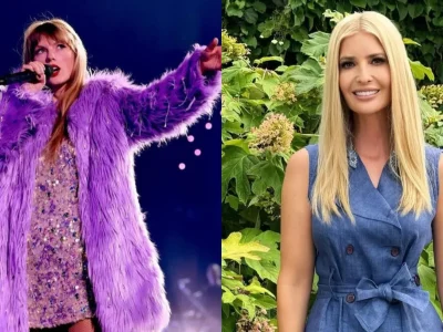 Ivanka Trump dikabarkan menonton konser Taylor Swift. Foto: Dok. Kolase Instagram @taylorswift, @ivankatrump